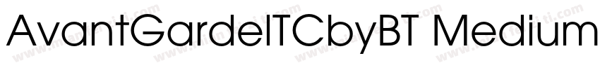 AvantGardelTCbyBT Medium字体转换